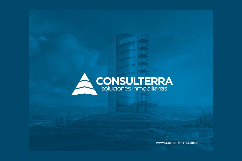 Consulterra — Diseño de logotipo, trabajo de Grupo Gurú en Tijuana