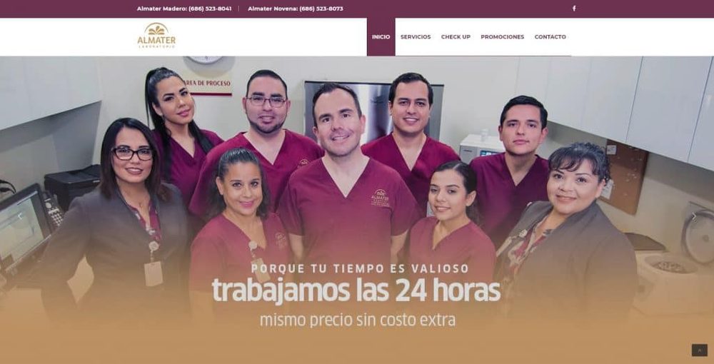 Laboratorio Almater — Salud, trabajo de Grupo Gurú en Tijuana